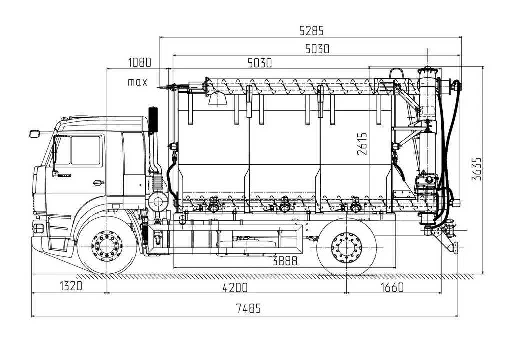Габариты 15. КАМАЗ 43253 шасси габариты. Шасси КАМАЗ 43253 чертеж. КАМАЗ 43253 габариты. КАМАЗ 43253 (ЗСК-15 Размеры.