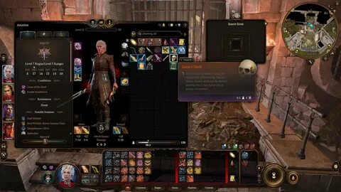 Baldur s gate 3 скелет сарин