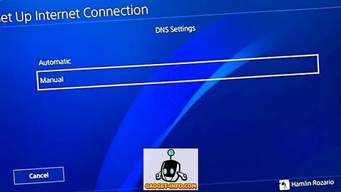 Ps 4 dns