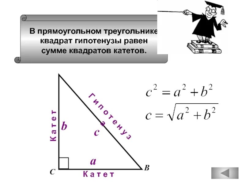 Гипотенуза треугольника 1 5 1 5. Формула нахождения гипотенузы. Как вычислить гипотенузу прямоугольного треугольника. Формула гипотенузы прямоугольного треугольника. Формула нахождения гипотенузы треугольника.