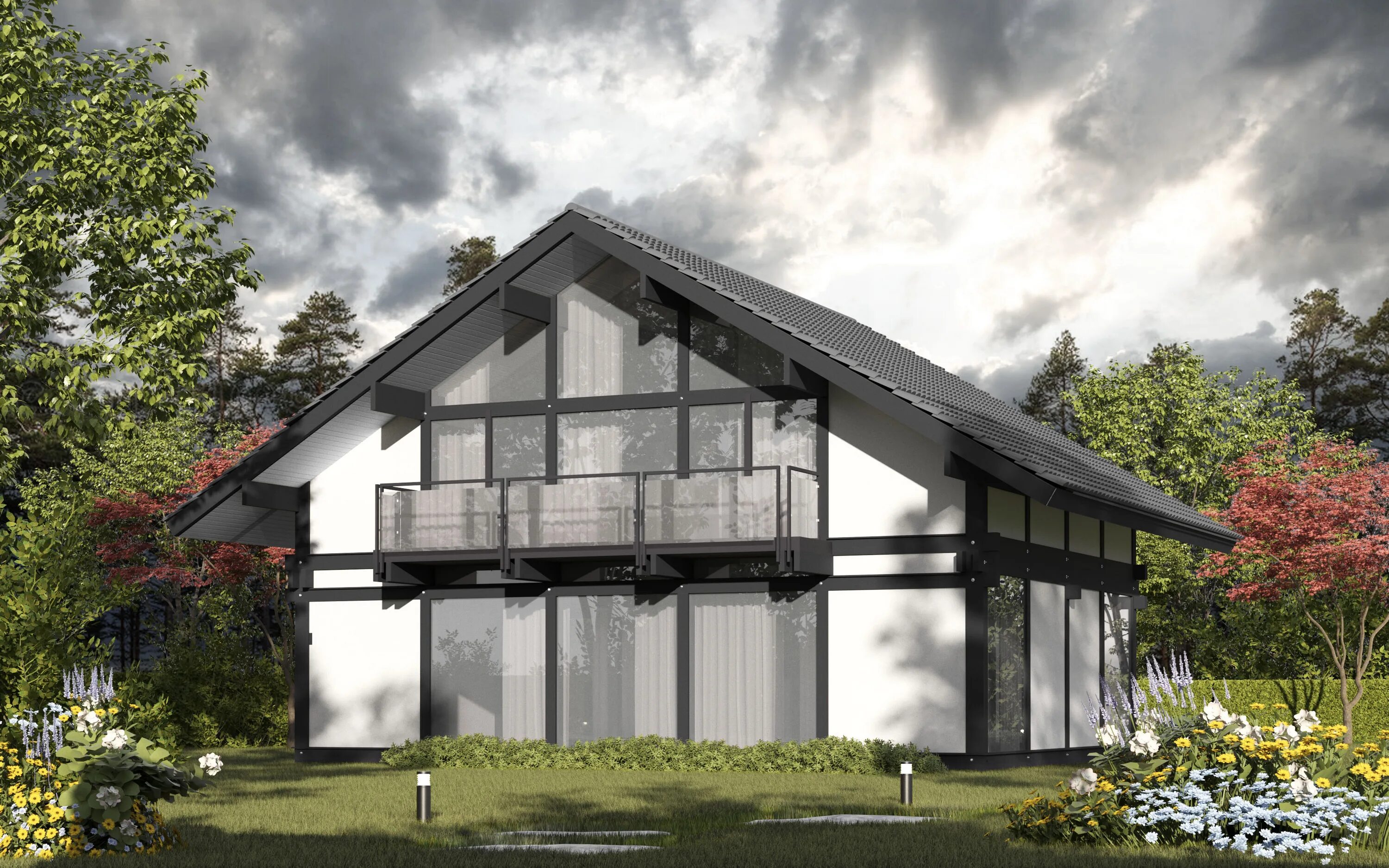 Фахверк из газобетона чистопольская 81 privatehouse. Фахверк 80 м2. Фахверк модум. Фахверк бавария термохаус. Фахверк газобетон.