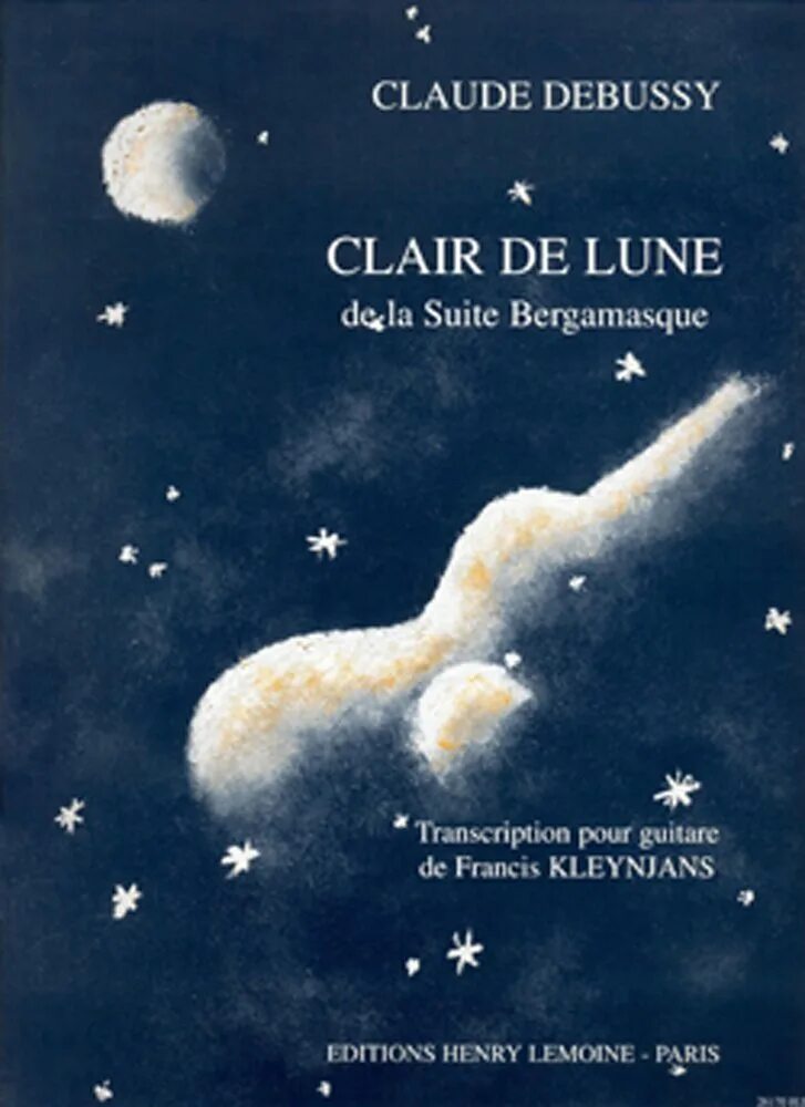 Debussy lune. Clair de Lune книга. Лунный свет Дебюсси рисунок. Дебюсси произведения для гитары.