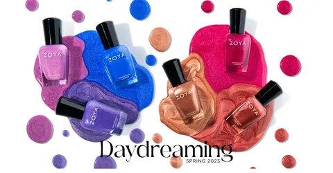 Daydreaming: Nail Polish ZOYA Collection. 