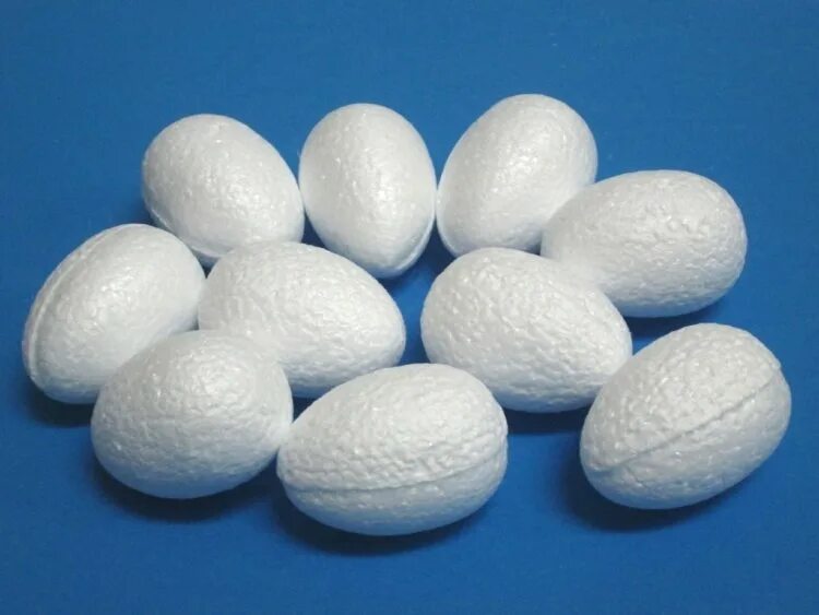 яйцо пенопласт. яйцо куриное. игрушка "яйцо-матрешка" (5 в 1) д-019. яйцо 5 мм. заготовка яйцо.