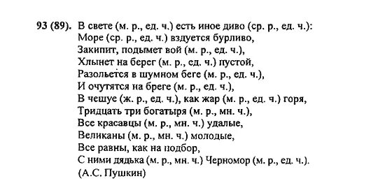 Русский 5 класс страница 93 номер 664