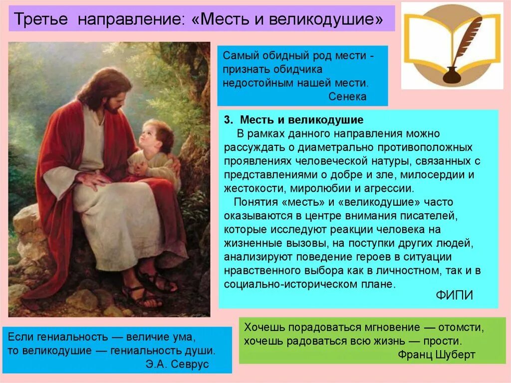 Великодушие аргументы из литературы: найдено 89 изображений
