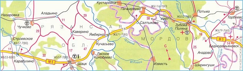 В каком направлении от уфы находится москва. Карта дороги м5 Урал Уфа. Трасса м5 Урал на карте. Карта дороги м5 Урал Башкортостан. Карта трассы м5 Челябинск Уфа.