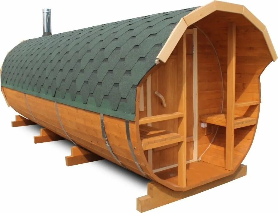 Готовая баня бочка. Бани-бочки под ключ. Баня бочка 3x2. Баню бочку в уфе. 5х2.