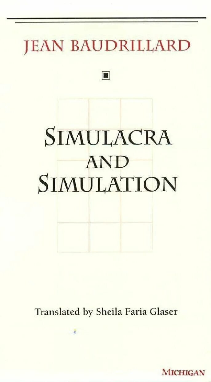 Бодрийяр Симулякры и симуляция. Simulacra Simulation книга. Книга бодрийяра симулякры и симуляция