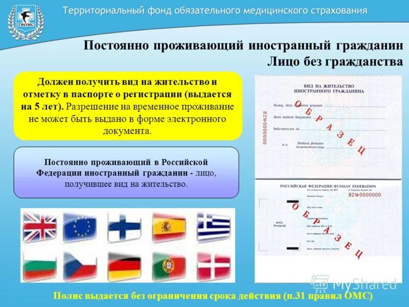 Постоянно проживающий в стране