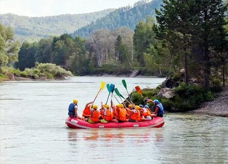 Сплав по реке катунь