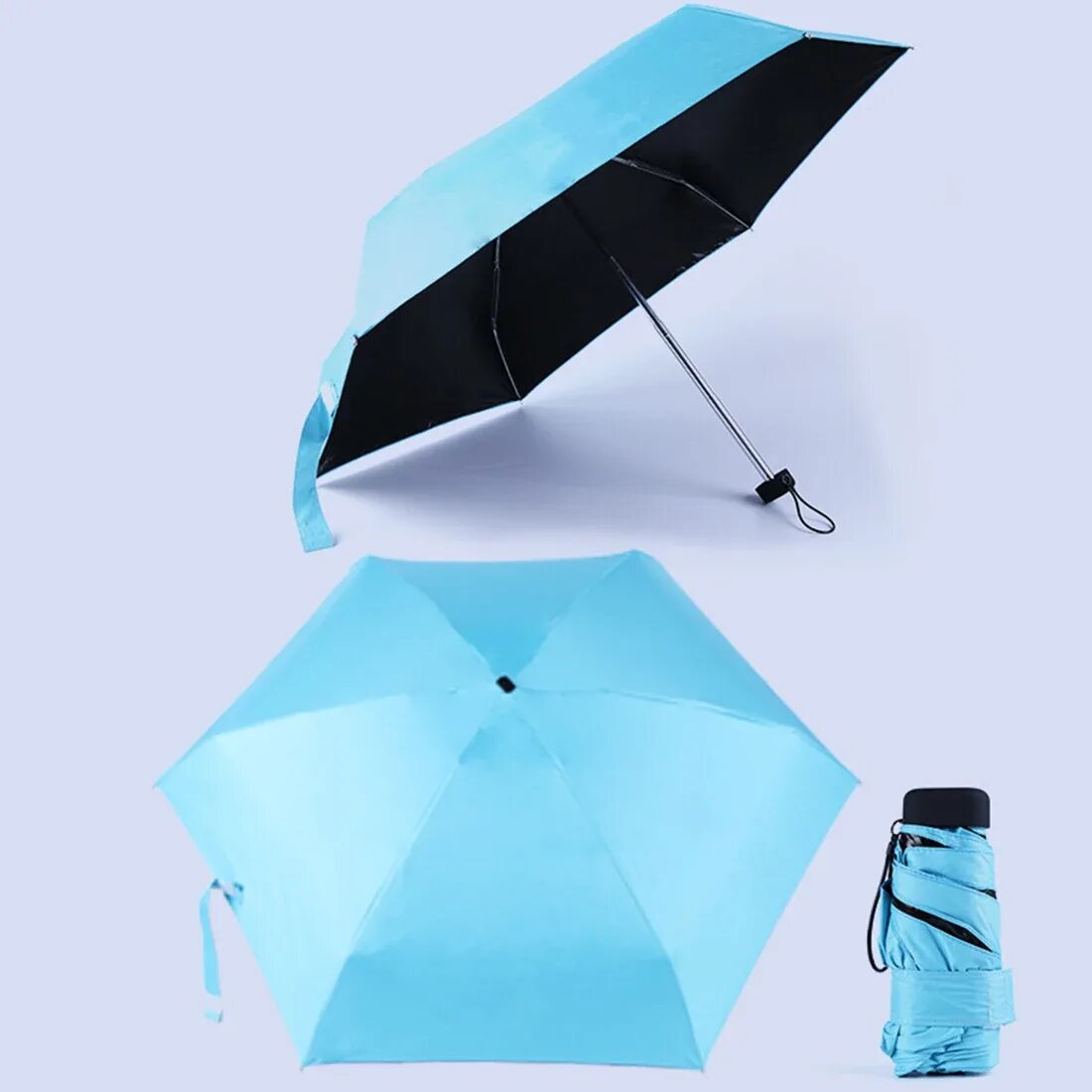 "Amiko" зонт женский мини складной. Mini Pocket Umbrella. Мини складной зонт от Хеппи Рейн. Зонт маленький складной. Купить зонтик женский прочный