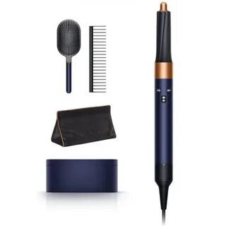Стайлер dyson airwrap long синий