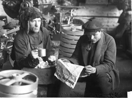 Рабочие 1920 годов