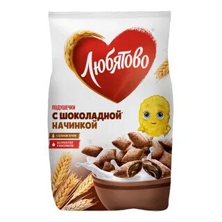 Любятово шоколадные подушечки