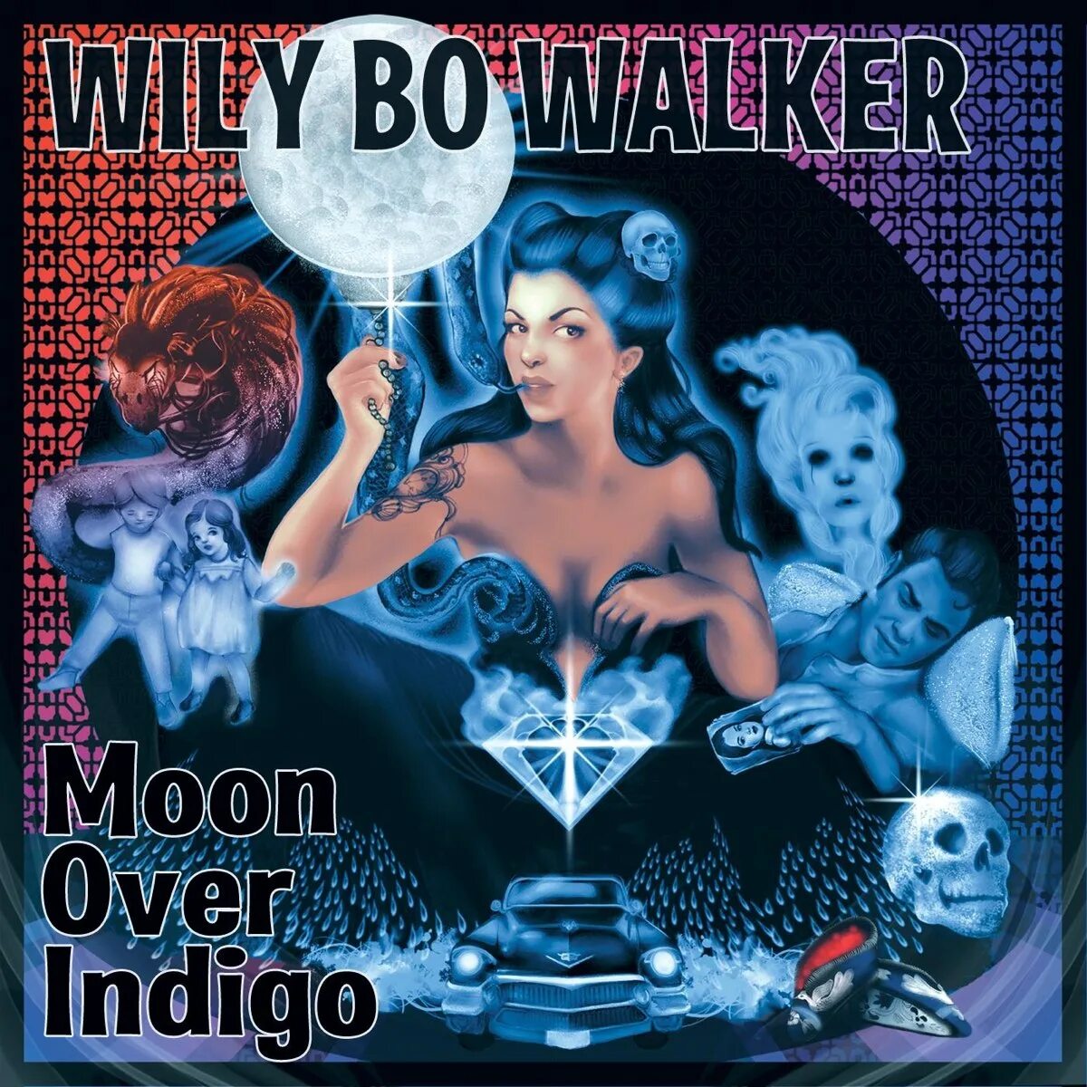 Wily bo Walker. Over the Moon альбом. Музыка Wily bo Walker foto. Indigo album Cover. Овер мун