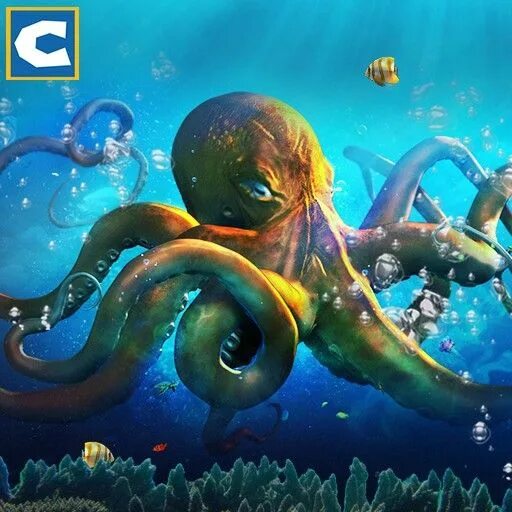 Осьминог на андроид. Игра в осьминога. игра осьминожки. осьминог андроид.