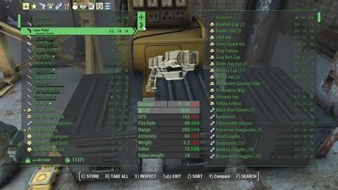 Fallout mod menu