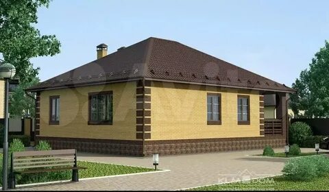 Одноэтажные дома из кирпича фото