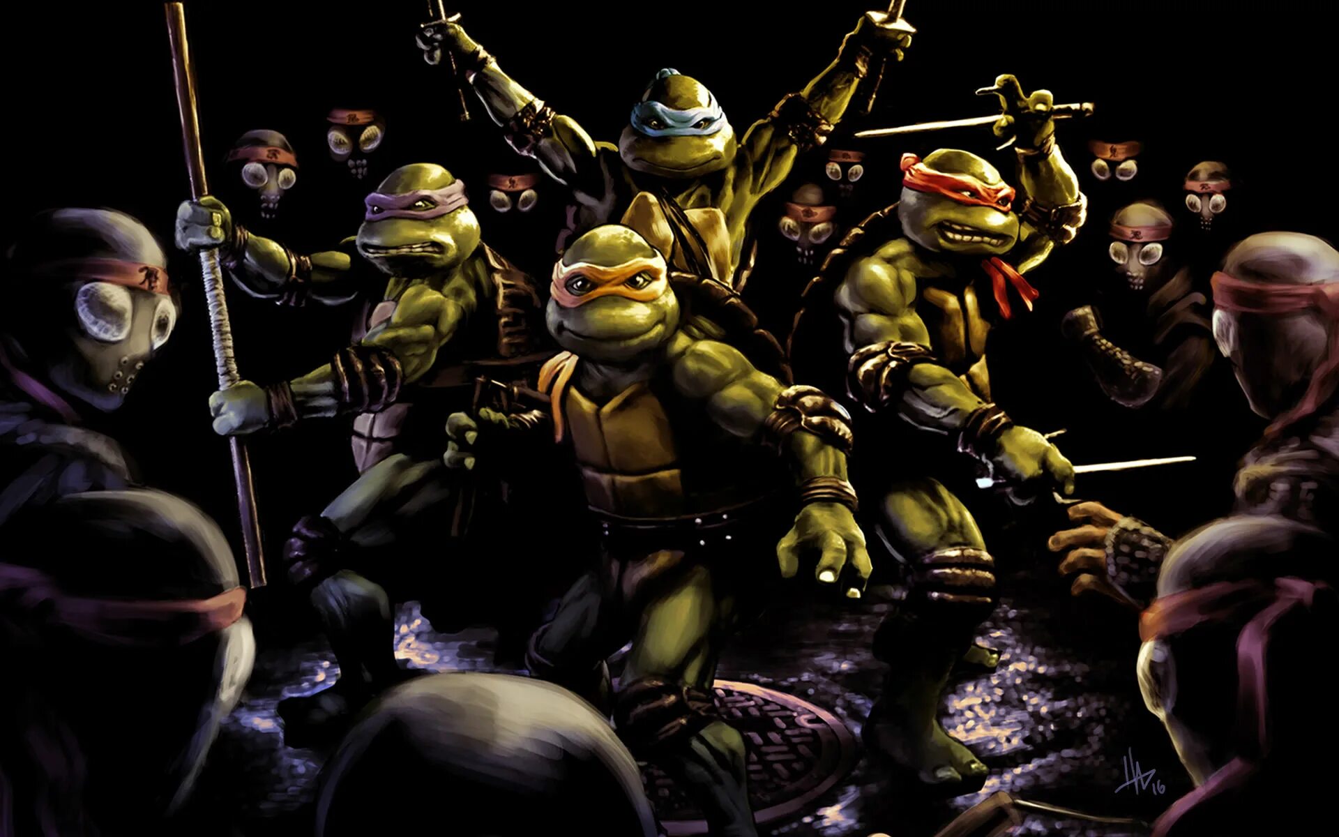 TMNT 1990. Черепашки мутанты ниндзя 1983.