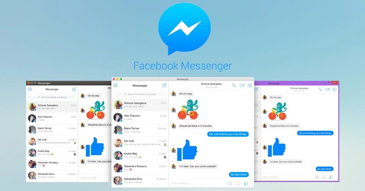 Messenger пк