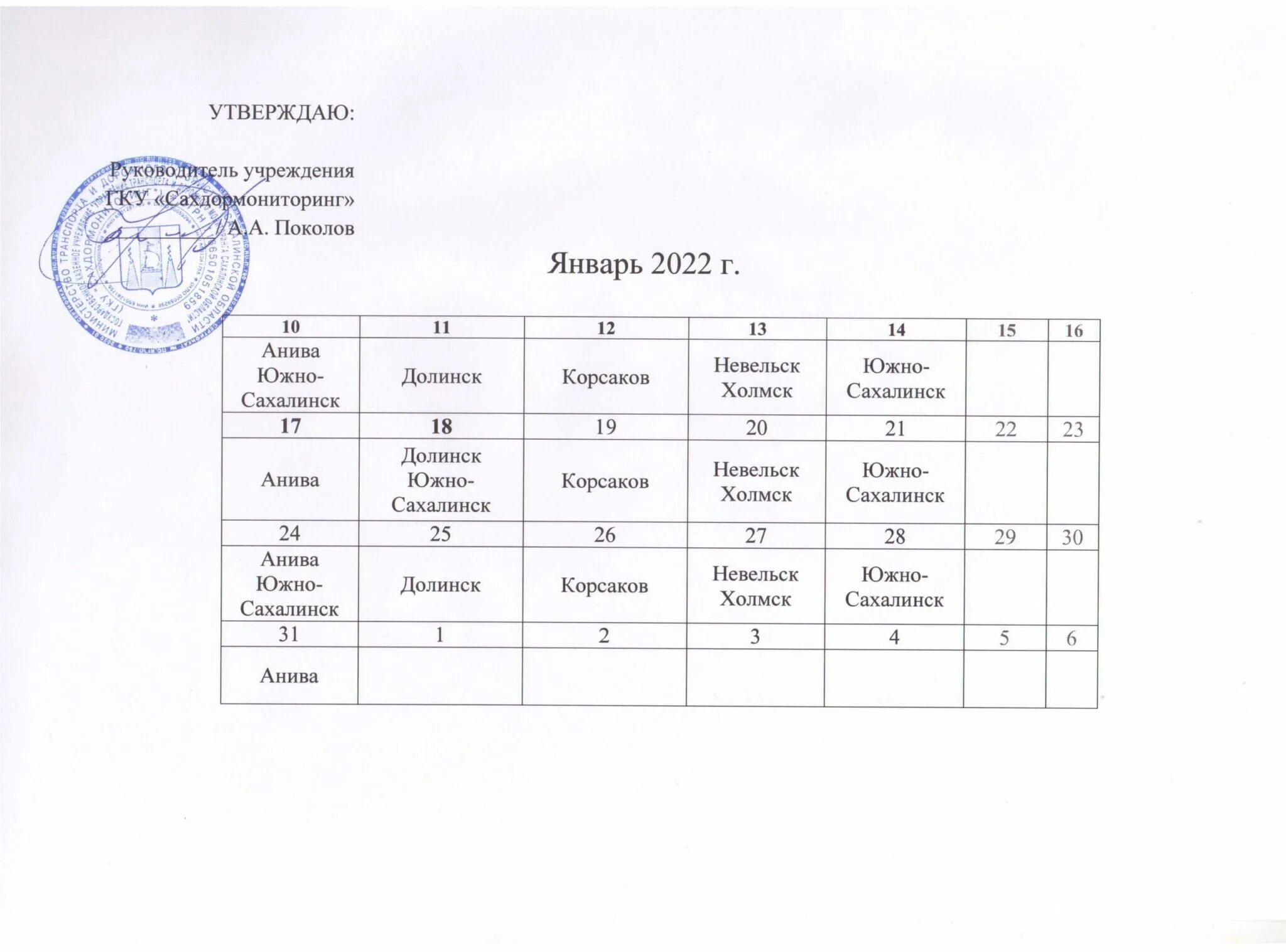 График января 2023. Сахдормониторинг. Сахдормониторинг Поколов.