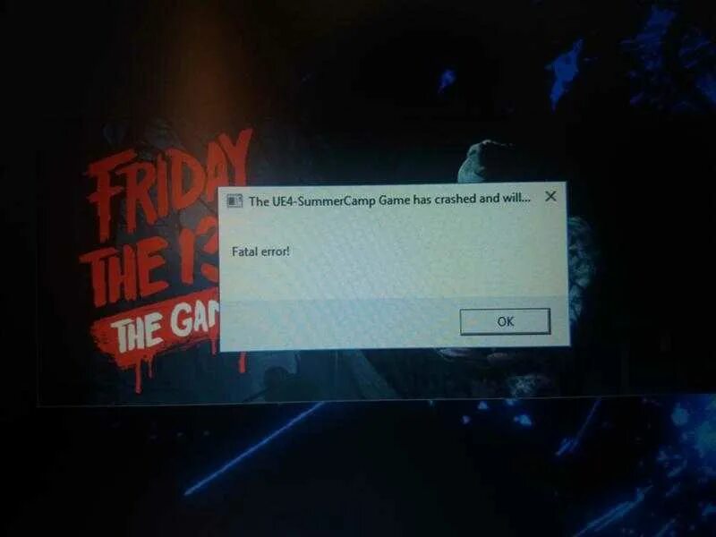 Game error. Ошибка fatal error в игре. game has crashed. систем фатал эррор. краш игры ошибка.