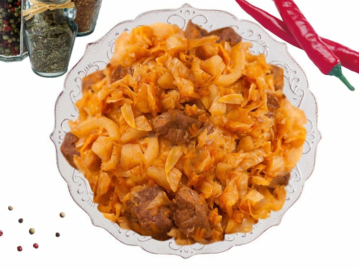 Как приготовить свежую капусту с картошкой. Капуста с мясом. тушёная капуста с картошкой и мясом. поджарка с тушеной капустой. тушёная капуста с картошкой и мясом в мультиварке.