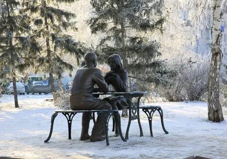 Омск в феврале