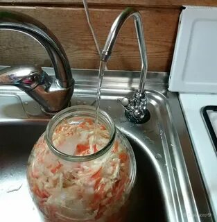 Залить холодной водой