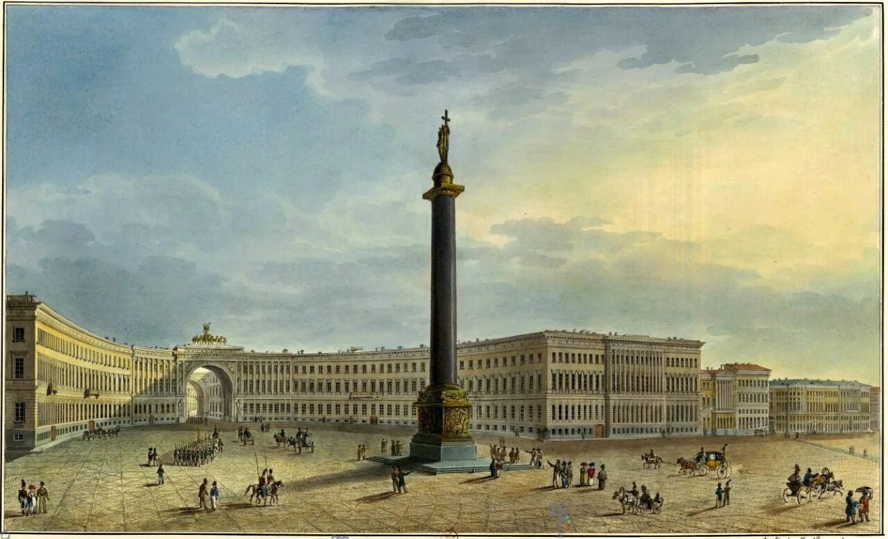 Колонна в прошлом 5 букв. Александровская колонна. Монферран. 1834. Александровская колонна в Санкт-Петербурге 19 век. Александрийская колонна, Огюст Монферран, 1834, Санкт-Петербург.. Дворцовая площадь Александрийская колонна.