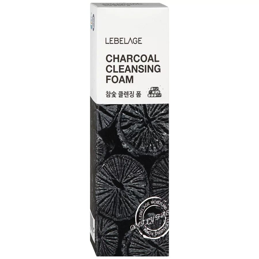 Lebelage Charcoal Cleansing Foam. Лебелаж пенка уголь. Charcoal Cleansing Foam, 100 мл. LBLG пенка для умывания с древесным углем Lebelage Charcoal Cleansing Foam 100мл. Cleansing charcoal