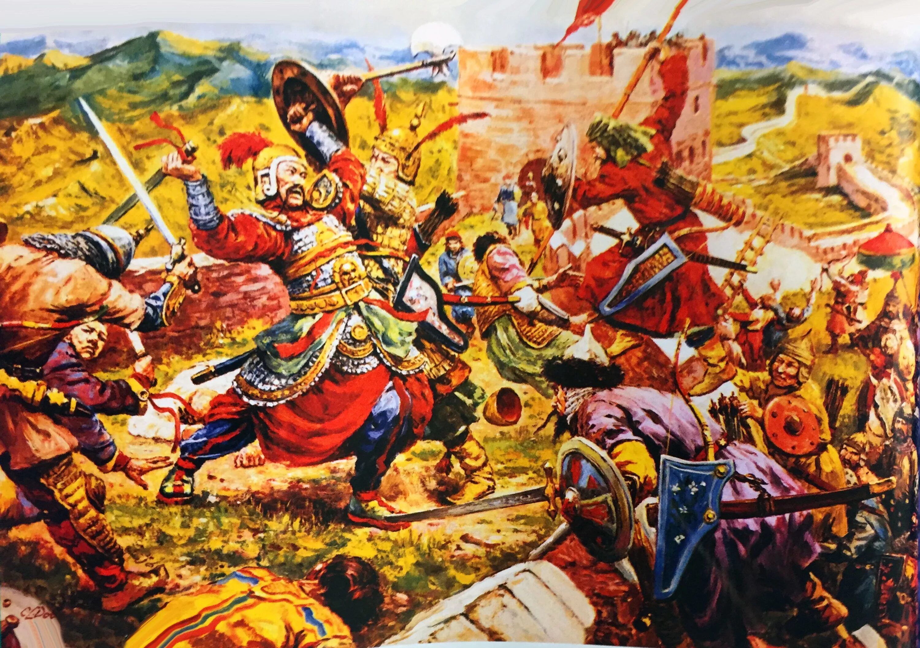 Борьба против монголов. Хунну - Сюнну - Гунны. Завоевание Китая Чингисханом. Завоевание Китая монголами. Разгром татаро-монгольского Ига.