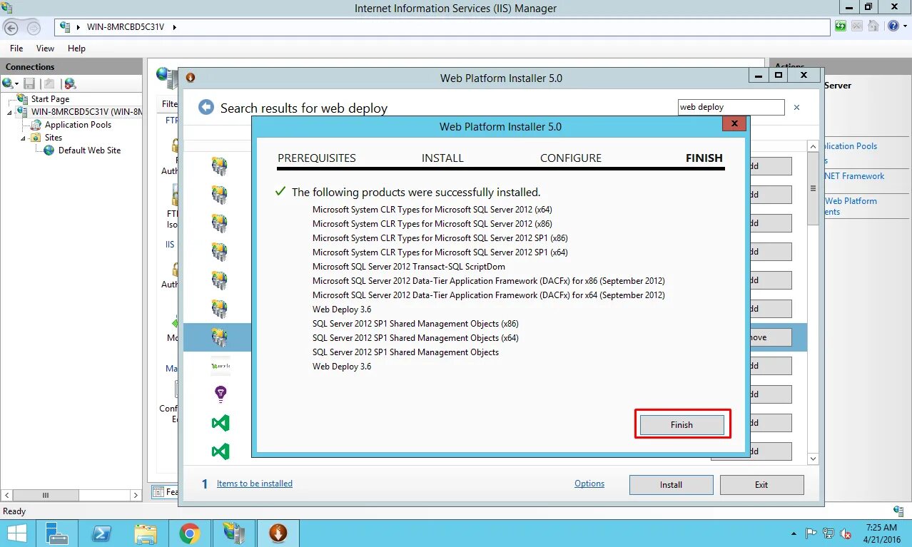 Framework 2 windows 8
