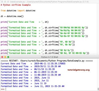Datetime Python Python datetime