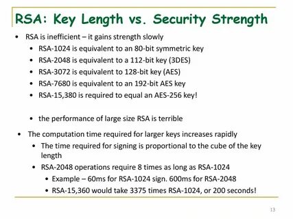 Rsa key