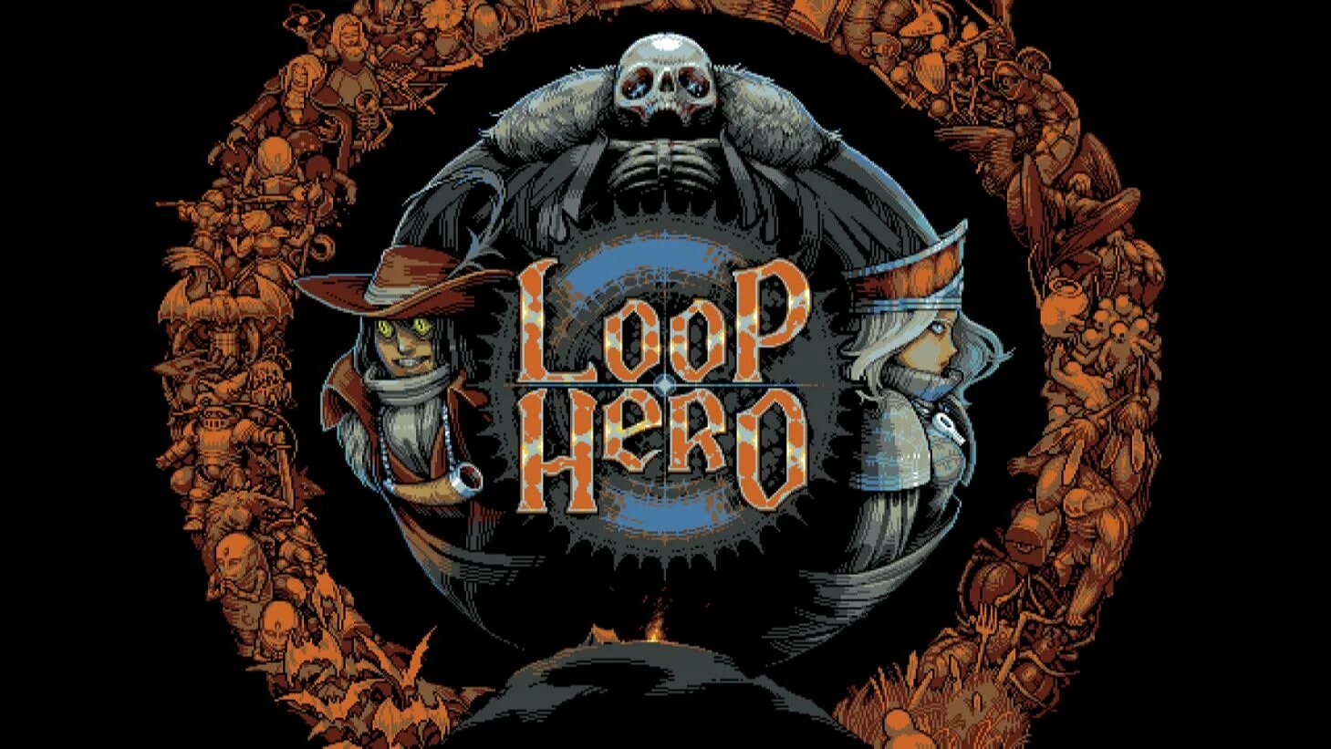 Loop hero. Loop hero игра. loop hero 2025. loop hero обложка. loop hero hunter.