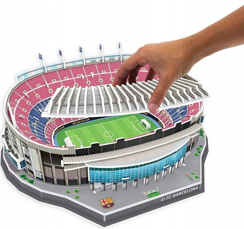 3d пазл стадион Camp nou. Nanostad 3d стадион. 3d пазл (стадион) la Romareda. 3 D пазл стадион Барселоны. Пазл стадион