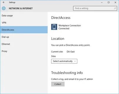Direct access