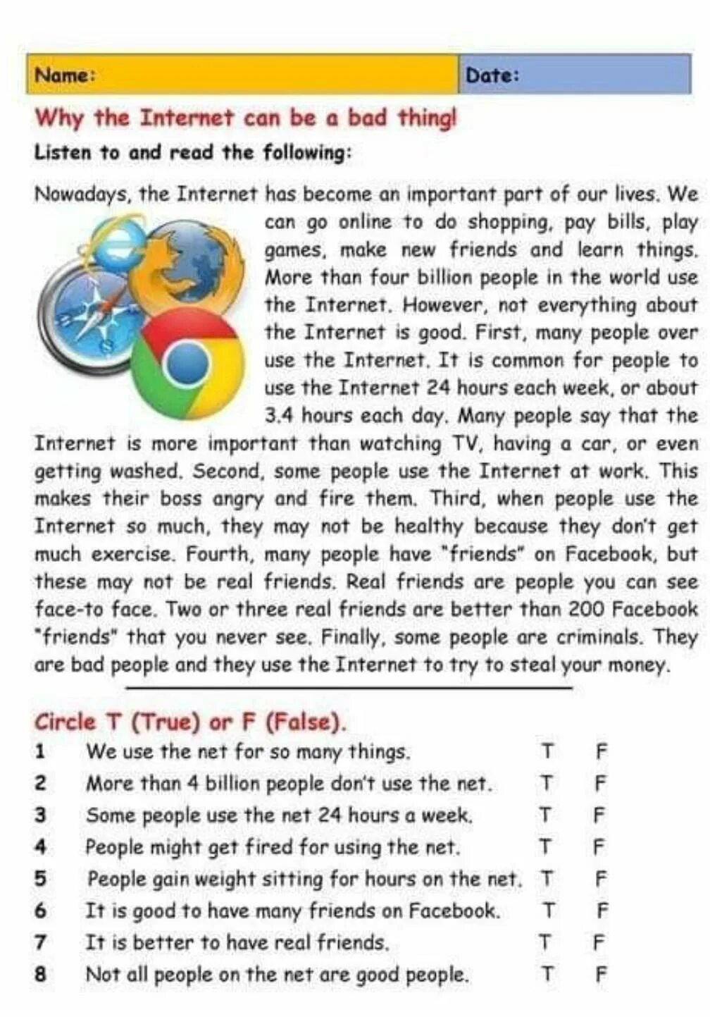 Топик the Internet по английскому. Worksheets about the Internet. Текст для чтения the Internet. Internet reading Comprehension.