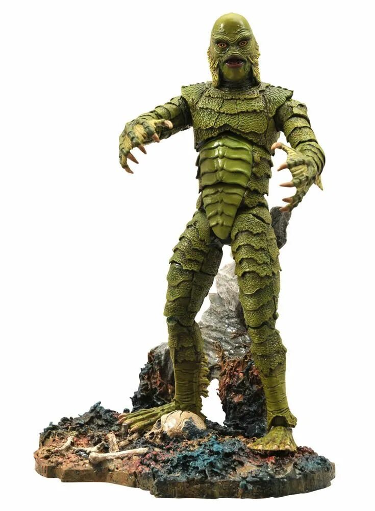 Creature цена. Creature from Black Lagoon Figure Diamond select. Фигурка "монстр". Монстр фигура. Подвижные фигурки монстров.