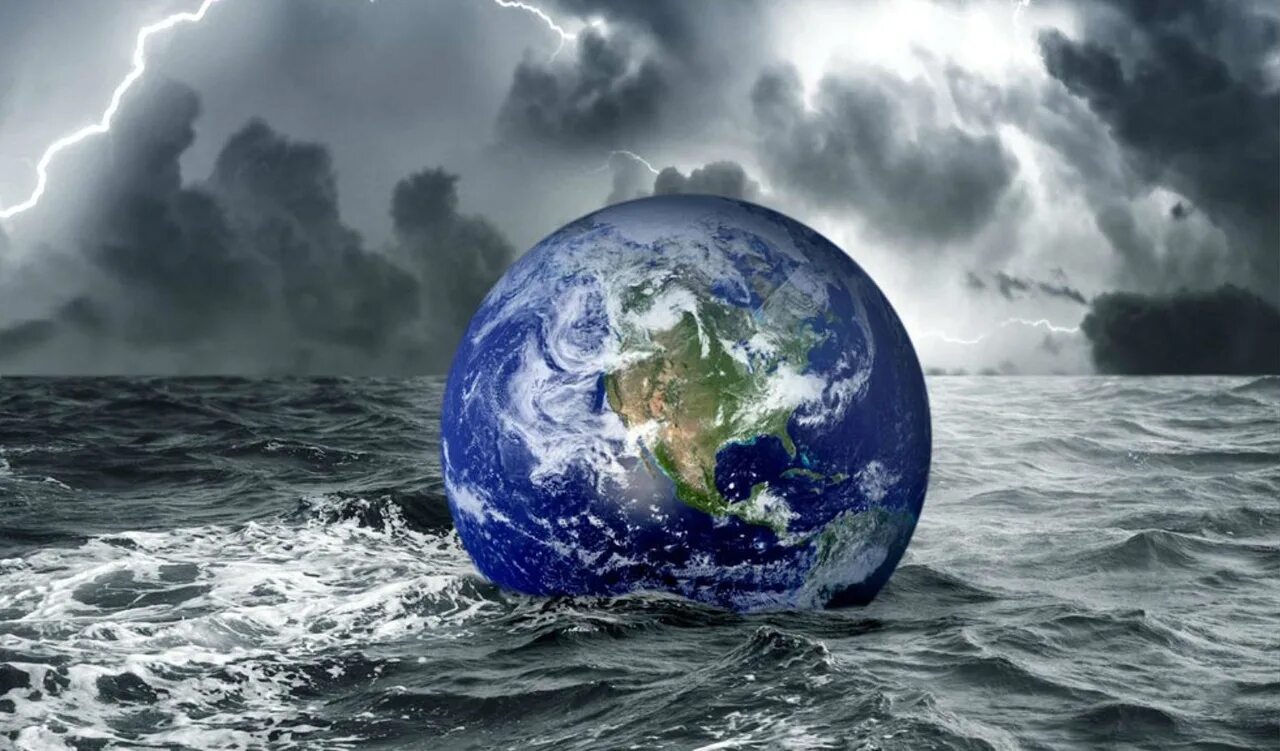 Планета земля катастрофа. Море шторм. Земля. Всемирный потоп. Земля прошлого.