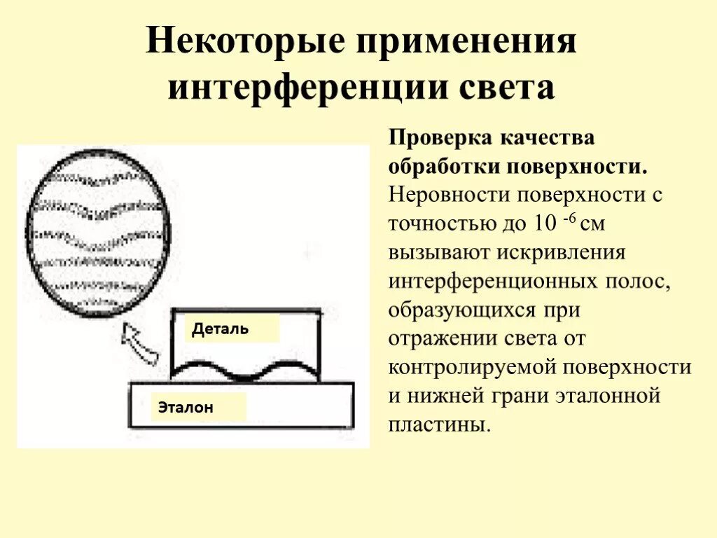 Оценка качества поверхности. Интерференция проверка качества обработки поверхностей. Проверка качества обработки поверхностей с помощью интерференции. Контроль качества обработки поверхности. Проверка качества обработки деталей с помощью интерференции.