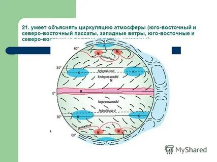 Почему пассаты не дуют в северном полушарии
