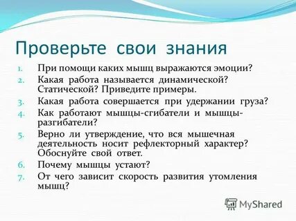 Какая работа статическая