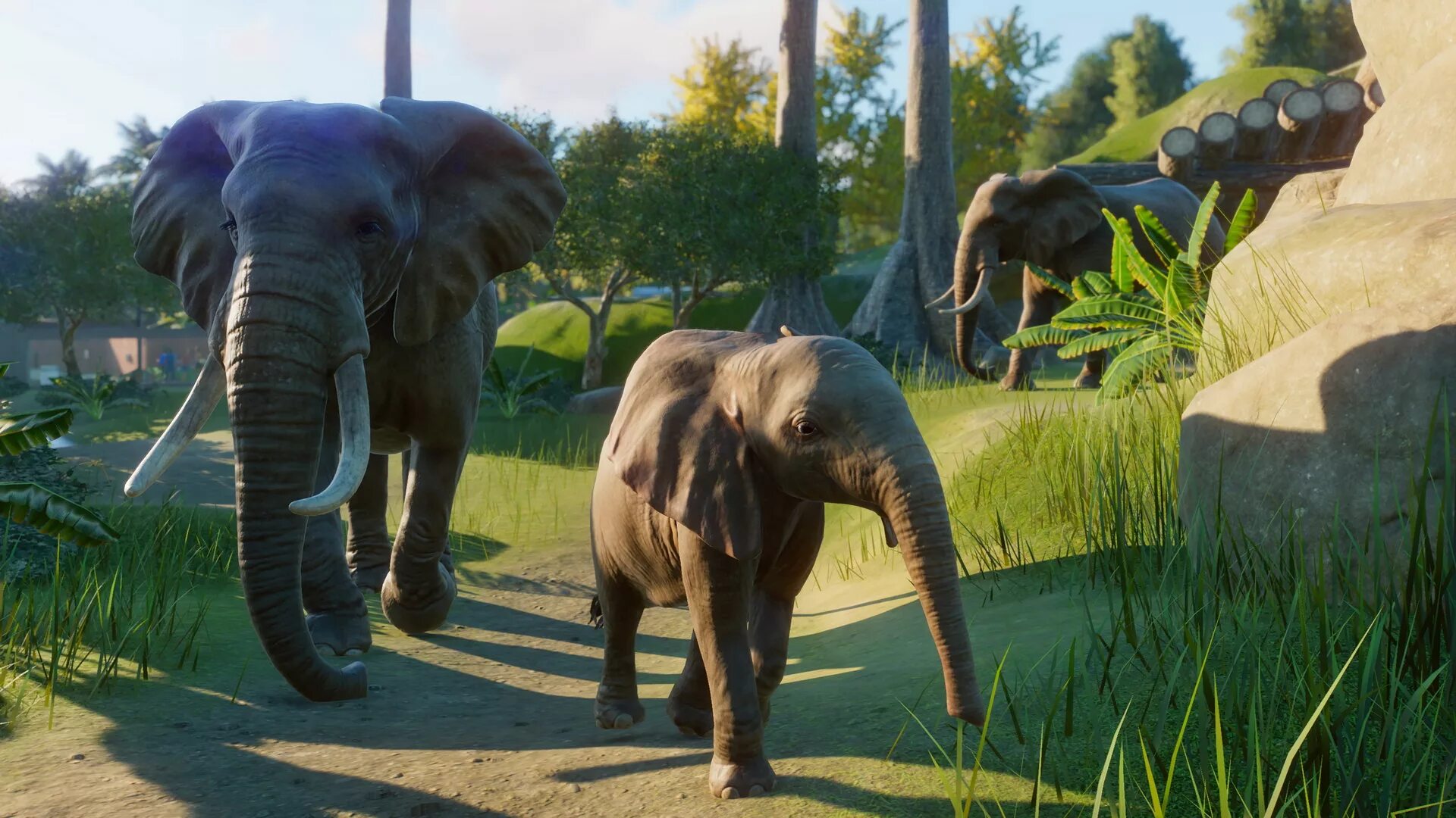 Планета животных игры. Planet Zoo Frontier Developments. Planet Zoo 2019. Слоны в зоопарке. Planet Zoo зоопарки.