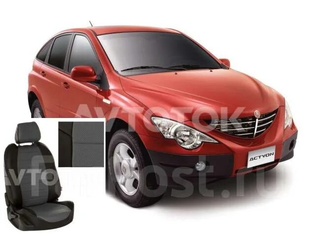 SSANGYONG Actyon 2009. Тент чехол на ССАНГЙОНГ Актион Нью. Seintex 85518 чехол на SSANGYONG Kyron с 2006 г.