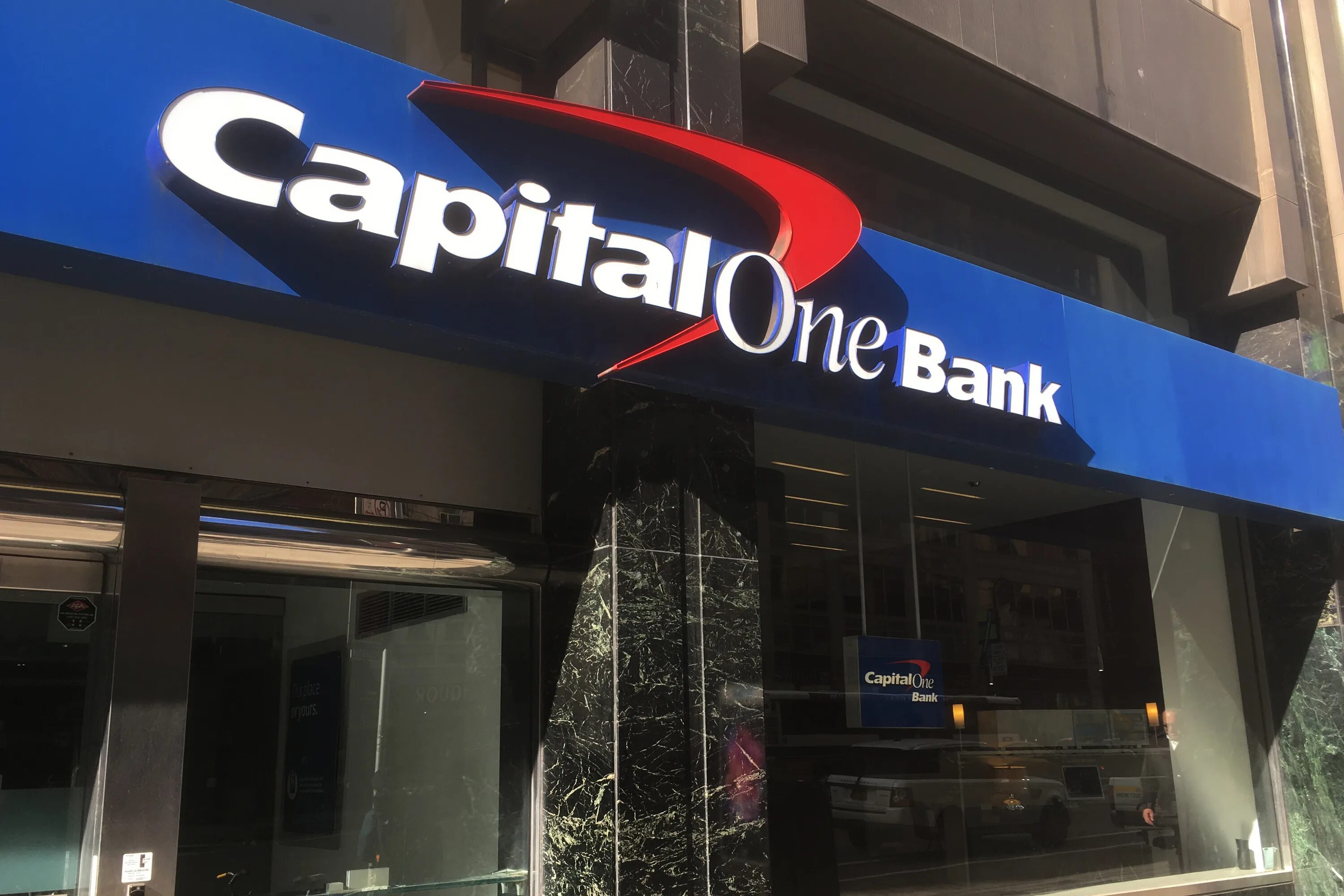 Capital one. ONEBANK. Capital one logo. Capital Bank logo.