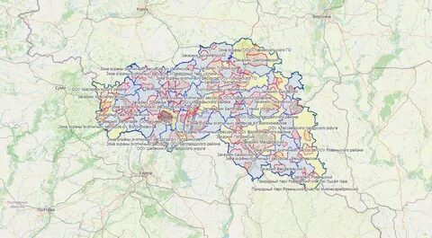 Карта охотника краснодарский край