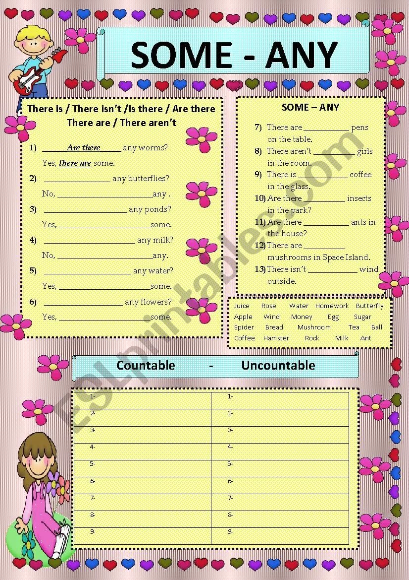 Some any Worksheets. Some any Worksheets 3 класс. Live Worksheets a any some. Some any Worksheets for Kids 3 класс. There is are some any exercises